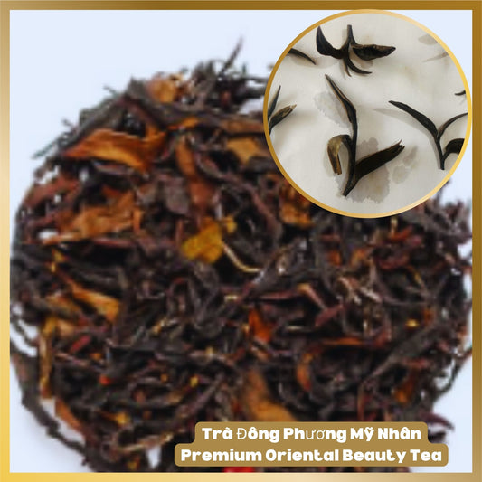 #oriental-beauty-tea, #trà-đông-phương mỹ nhân, also has a name bai-hao-oolong-tea that Taiwanese use and this premium-black-tea has the taste as good as its name.