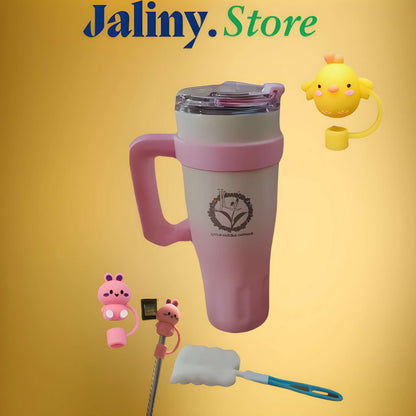 Jalattea Stainless Steel Tumbler with Handle